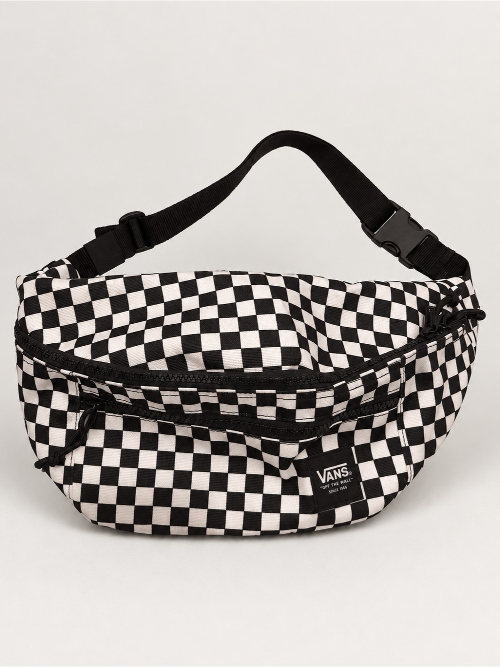 Vans Black & White Checkerboard Belt Bag